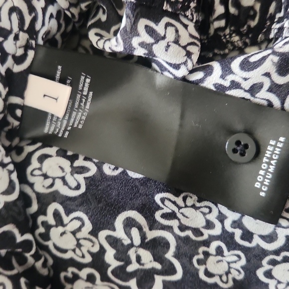 Dorothee Schumacher Floral Transparancies Black White Tiered Maxi Skirt New 2 - Picture 9 of 10